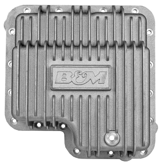 B&M Transmission Pan, Hi-Tek Deep Aluminium, For Ford C6 (BM40281)