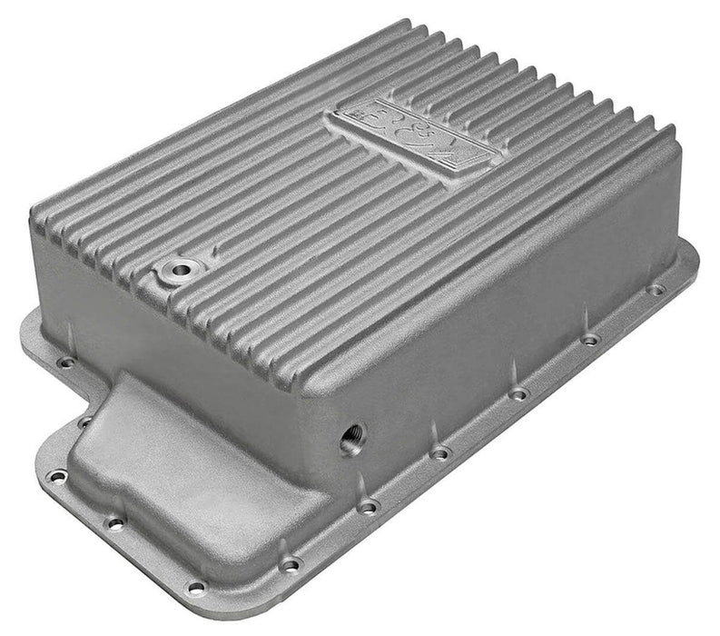 B&M Transmission Pan, Hi-Tek Deep Aluminium, For Ford E4OD, 4R100 & 5R100 (BM40295)