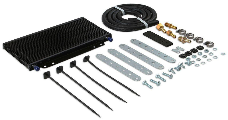 B&M Oil Cooler, Hi-Tek Supercooler, 11in. x 5-3/4in. x 3/4in. (BM70255)
