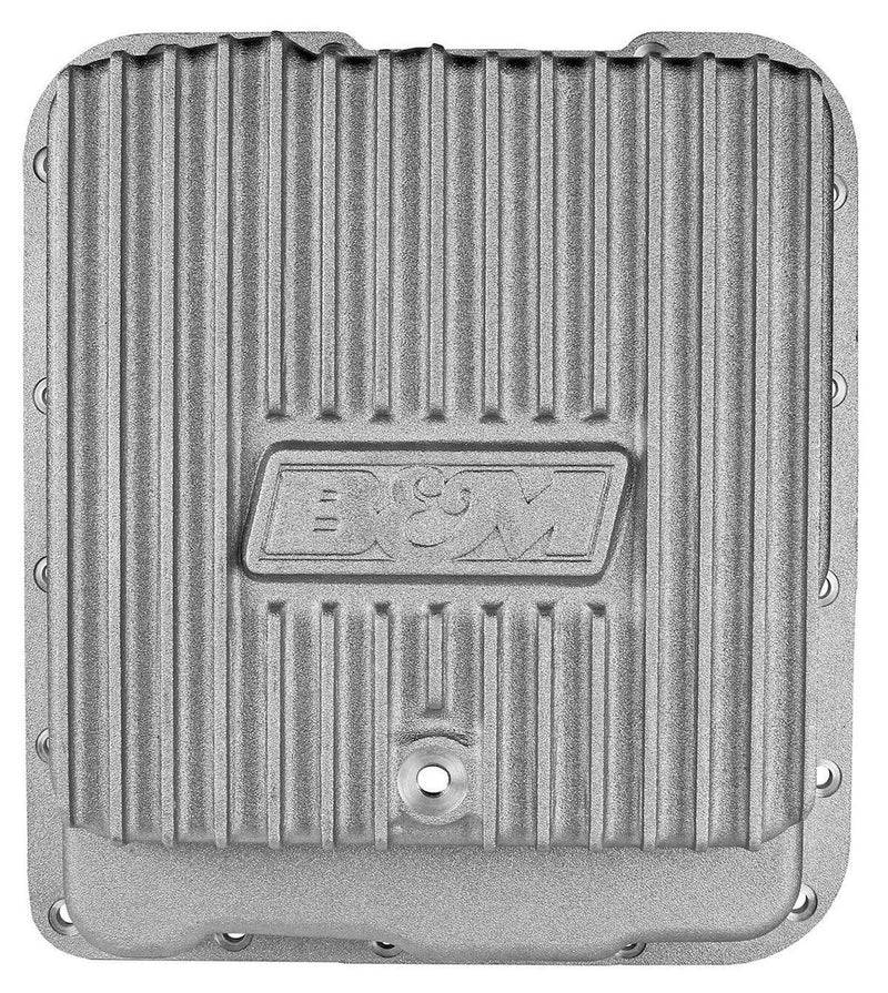 B&M Transmission Pan, Hi-Tek Deep Aluminium, GM 700R4, 4L60/E & 4L65E (BM70260) BM70260