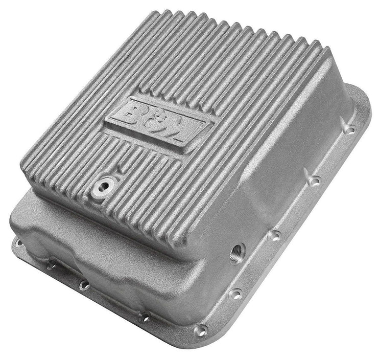 B&M Transmission Pan, Hi-Tek Deep Aluminium, GM 700R4, 4L60/E & 4L65E (BM70260)