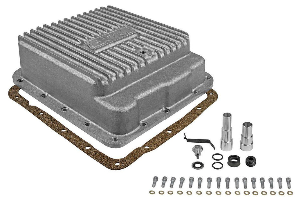 B&M Transmission Pan, Hi-Tek Deep Aluminium, GM 700R4, 4L60/E & 4L65E (BM70260)