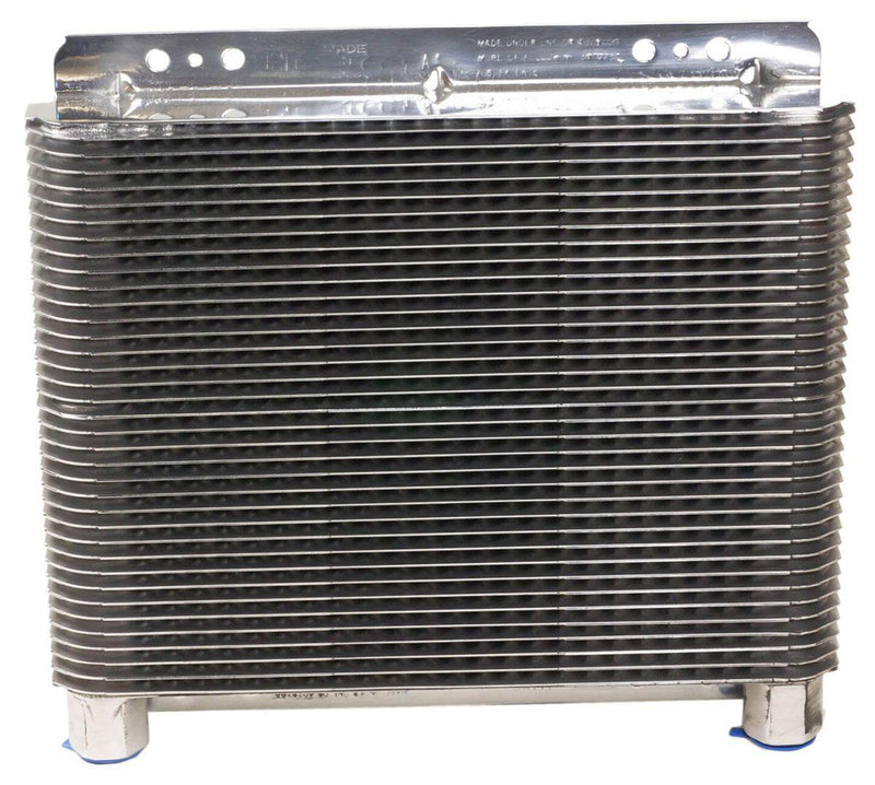 B&M Oil Cooler, Hi-Tek Supercooler, Polished, 11in. x 8-1/2in. x 1-1/2in. (BM70272) BM70272