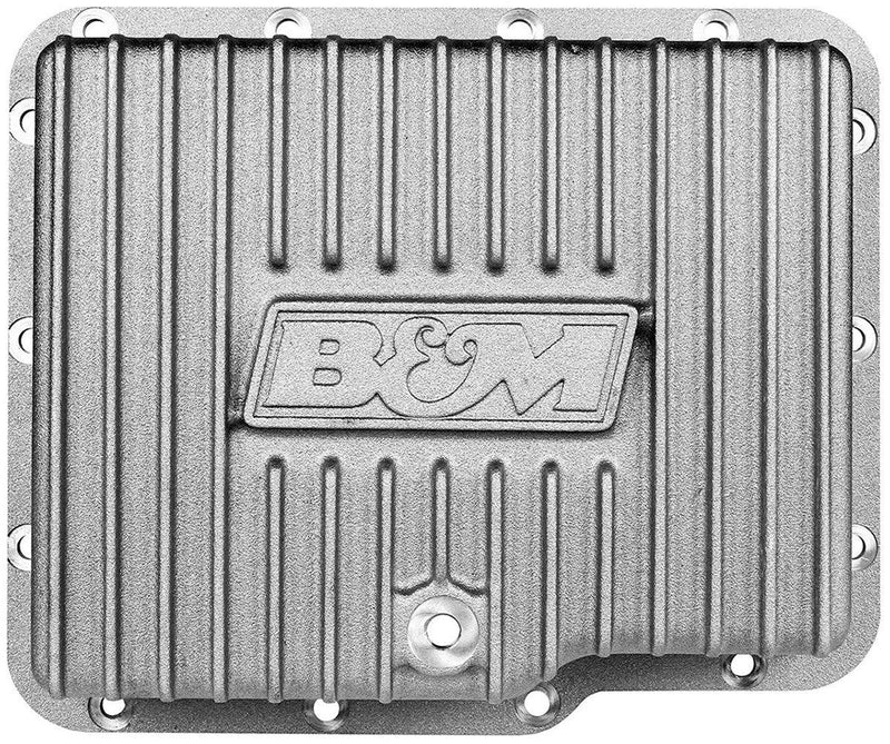 B&M Transmission Pan, Hi-Tek Deep Aluminium, GM PowerGlide (BM70280) BM70280
