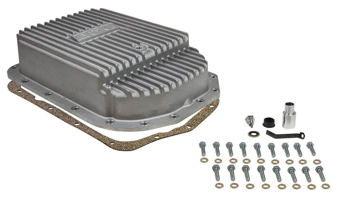 B&M Transmission Pan, Hi-Tek Deep Aluminium, GM 4L80E (BM70295)