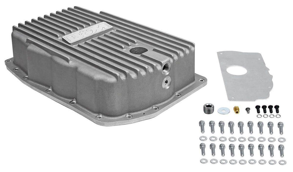 B&M Transmission Pan, Hi-Tek Deep Aluminium, GM 6L80E 2010-2015 (BM70391)