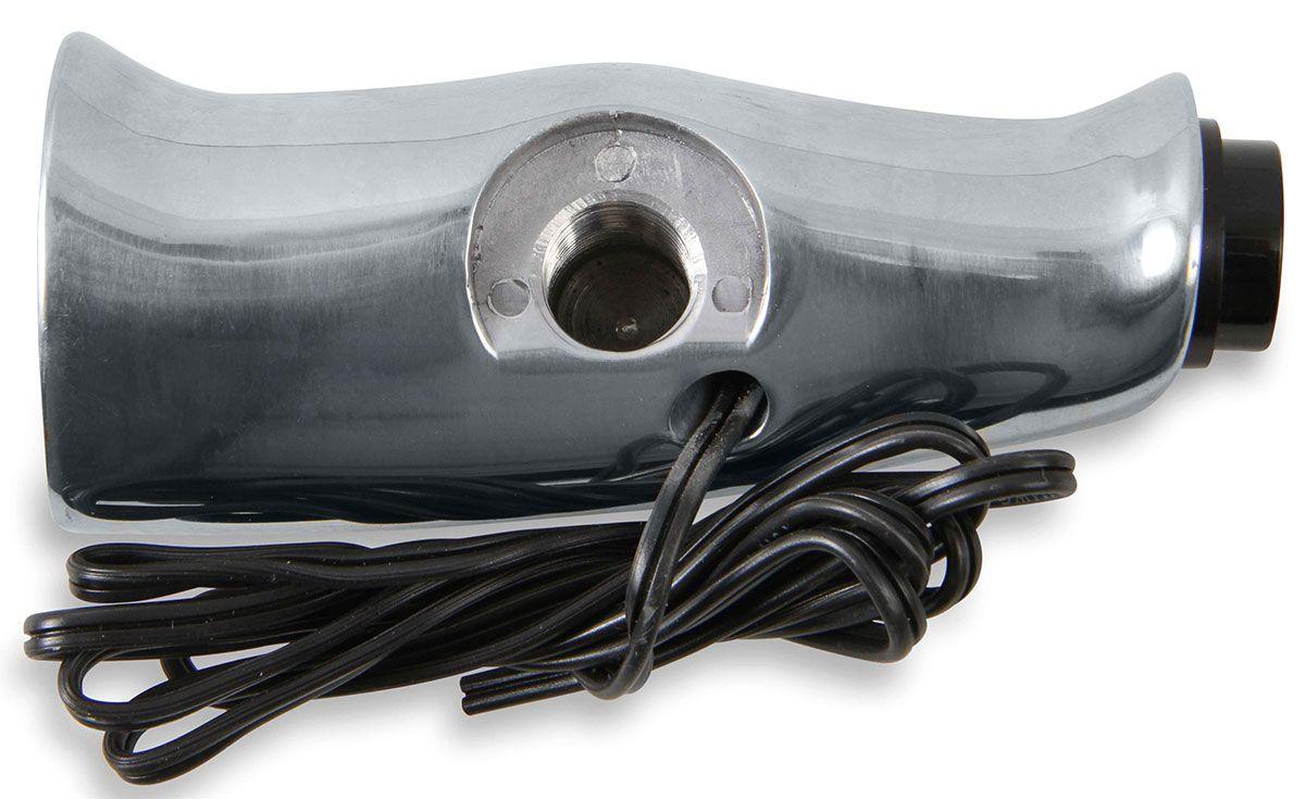 B&M Universal T-Handle, Brushed Aluminium w/ 12V switch (BM80658)