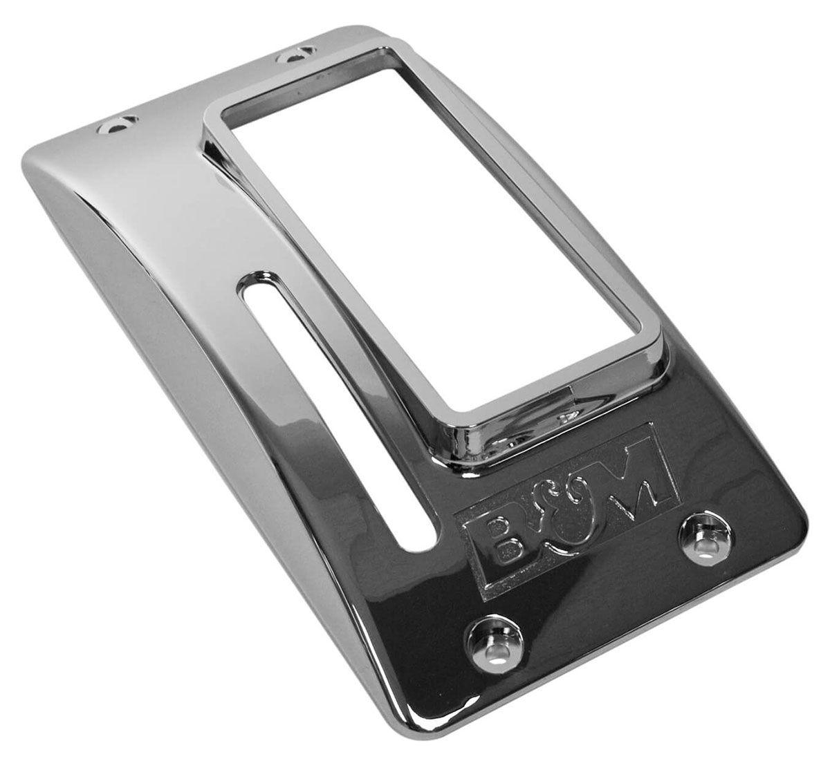 B&M Top Cover, Chrome, QuickSilver (BM80671) BM80671