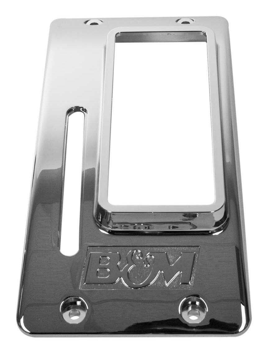 B&M Top Cover, Chrome, QuickSilver (BM80671)
