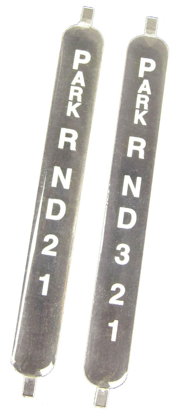 B&M Indicator Window, 3 & 4-speed standard/forward pattern indicator windows for all QuickSilver shifters (BM80672) BM80672
