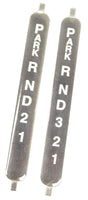 B&M Indicator Window, 3 & 4-speed standard/forward pattern indicator windows for all QuickSilver shifters (BM80672) BM80672