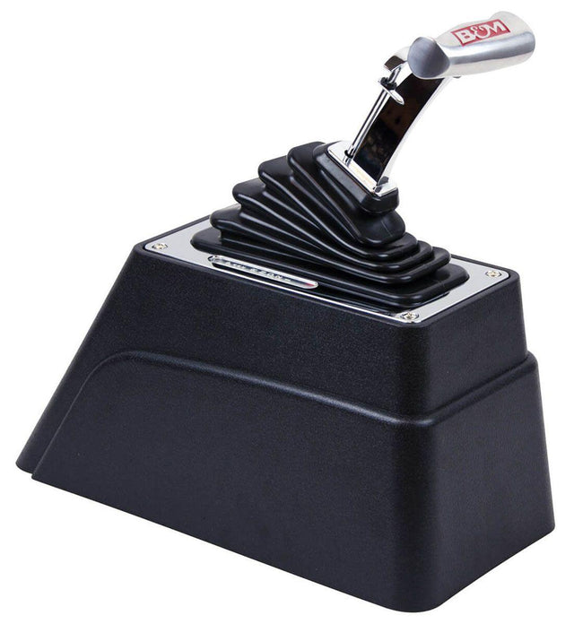 B&M Ratchet Shifter, MegaShifter for Light Truck, Universal 3 & 4-speed Compatible (BM80680) BM80680