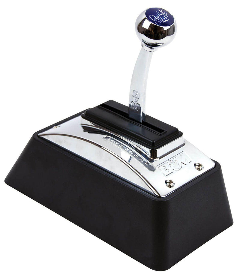 B&M Ratchet Shifter, QuickSilver, Universal 3 & 4-speed Compatible (BM80683) BM80683