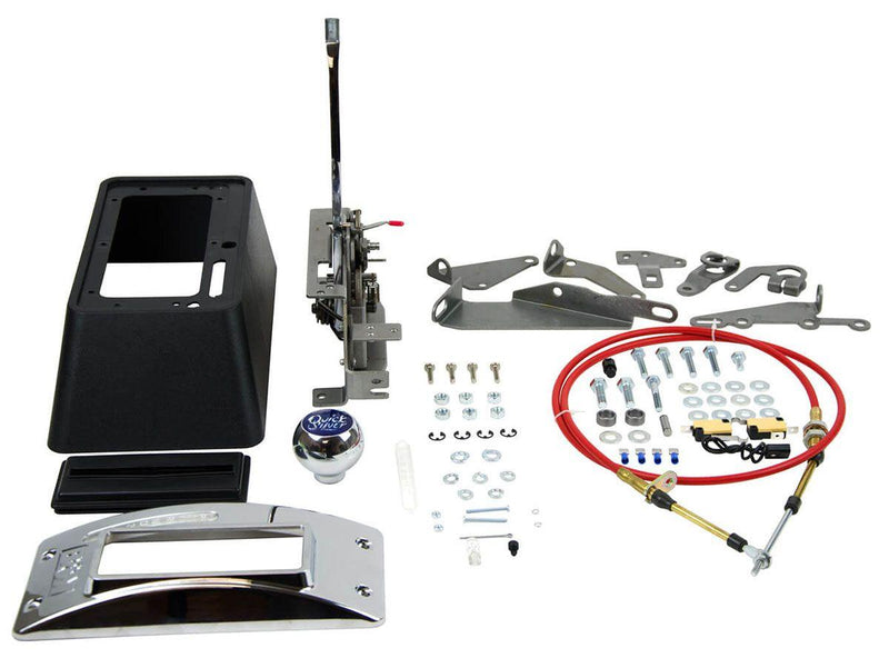 B&M Ratchet Shifter, QuickSilver, Universal 3 & 4-speed Compatible (BM80683)