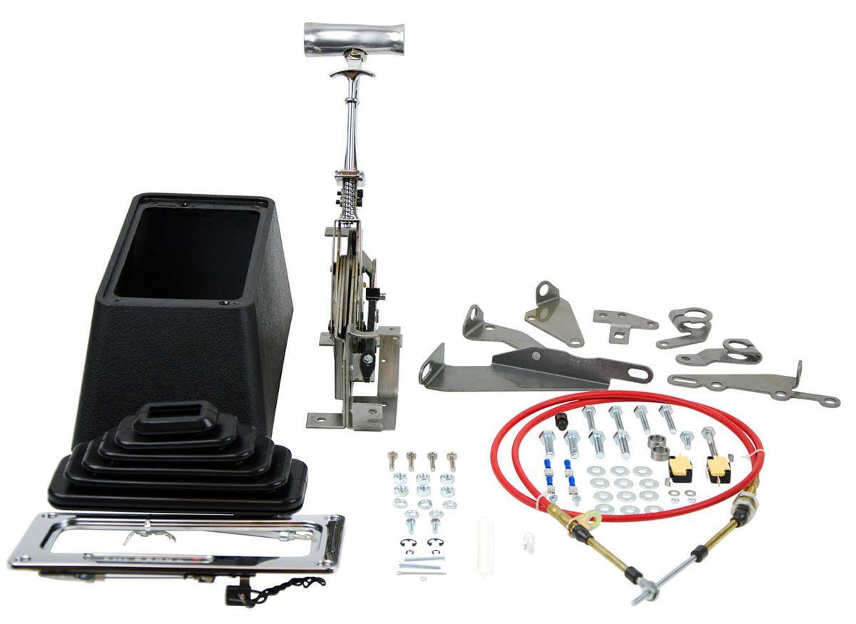 B&M Ratchet Shifter, MegaShifter, Universal 3 & 4-speed Compatible (BM80690)