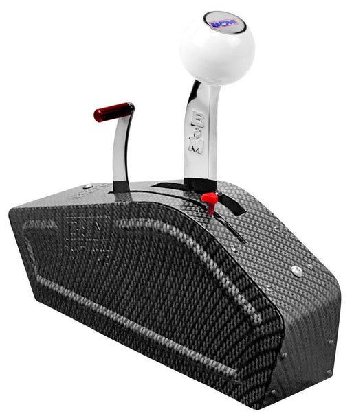 B&M Ratchet Shifter, Pro Ratchet Carbon Fiber, Universal 3 & 4-speed Compatible (BM80843) BM80843