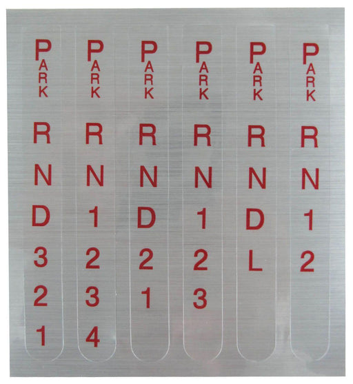 B&M Indicator Decal, Suits Pro Ratchet PN 80840 & 80842 (BM80848) BM80848