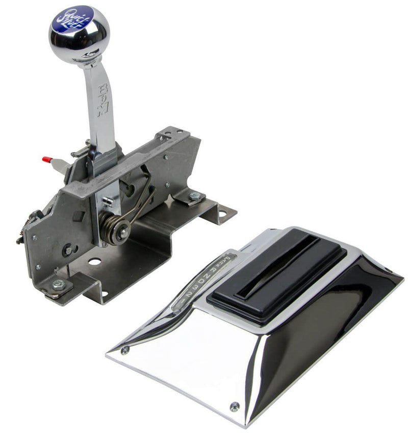 B&M Ratchet Shifter, QuickSilver Console Mount, 1968-69 For Chevrolet Camaro with Factory Console (BM81025) BM81025