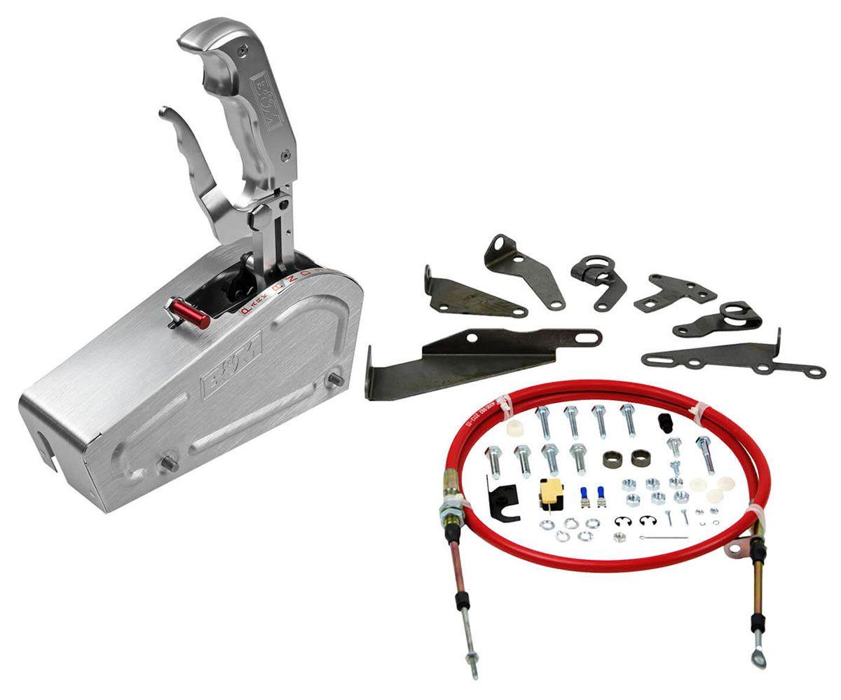 B&M Gate Shifter, Magnum Grip Pro Stick, Universal 2, 3 & 4-speed Compatible (BM81040)