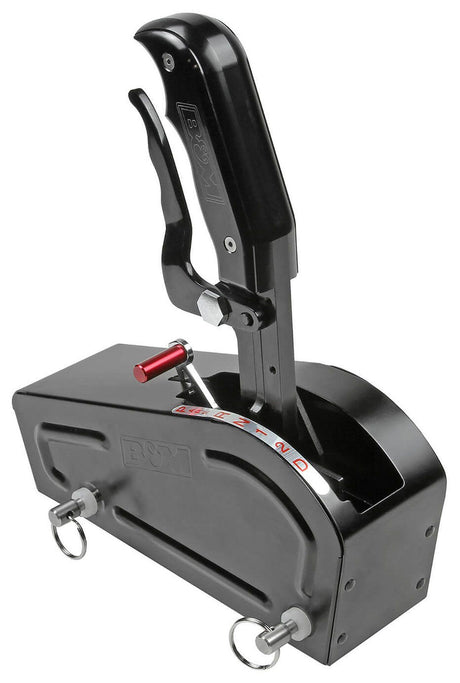 B&M Gate Shifter, Magnum Grip Stealth Pro Stick, Universal 2, 3 & 4-speed Compatible (BM81052) BM81052