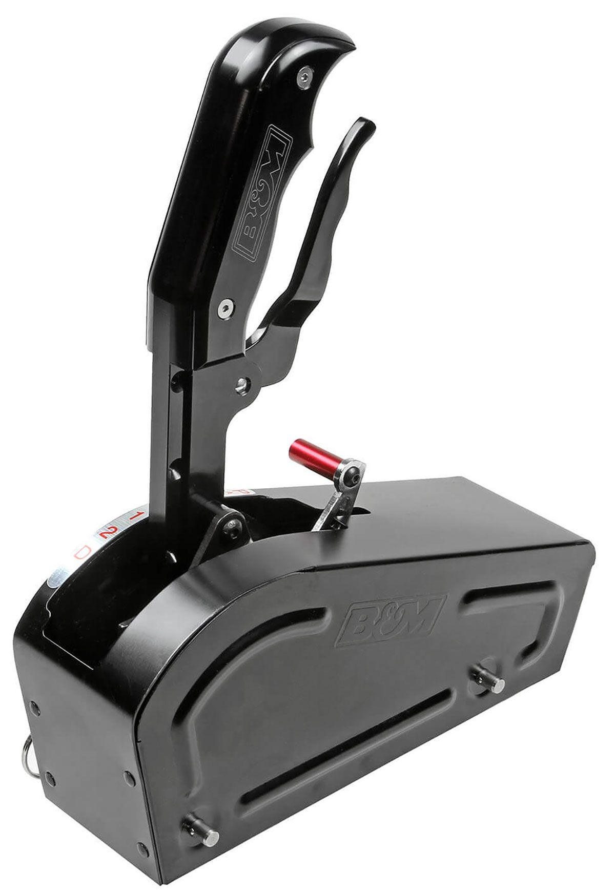 B&M Gate Shifter, Magnum Grip Stealth Pro Stick, Universal 2, 3 & 4-speed Compatible (BM81052)
