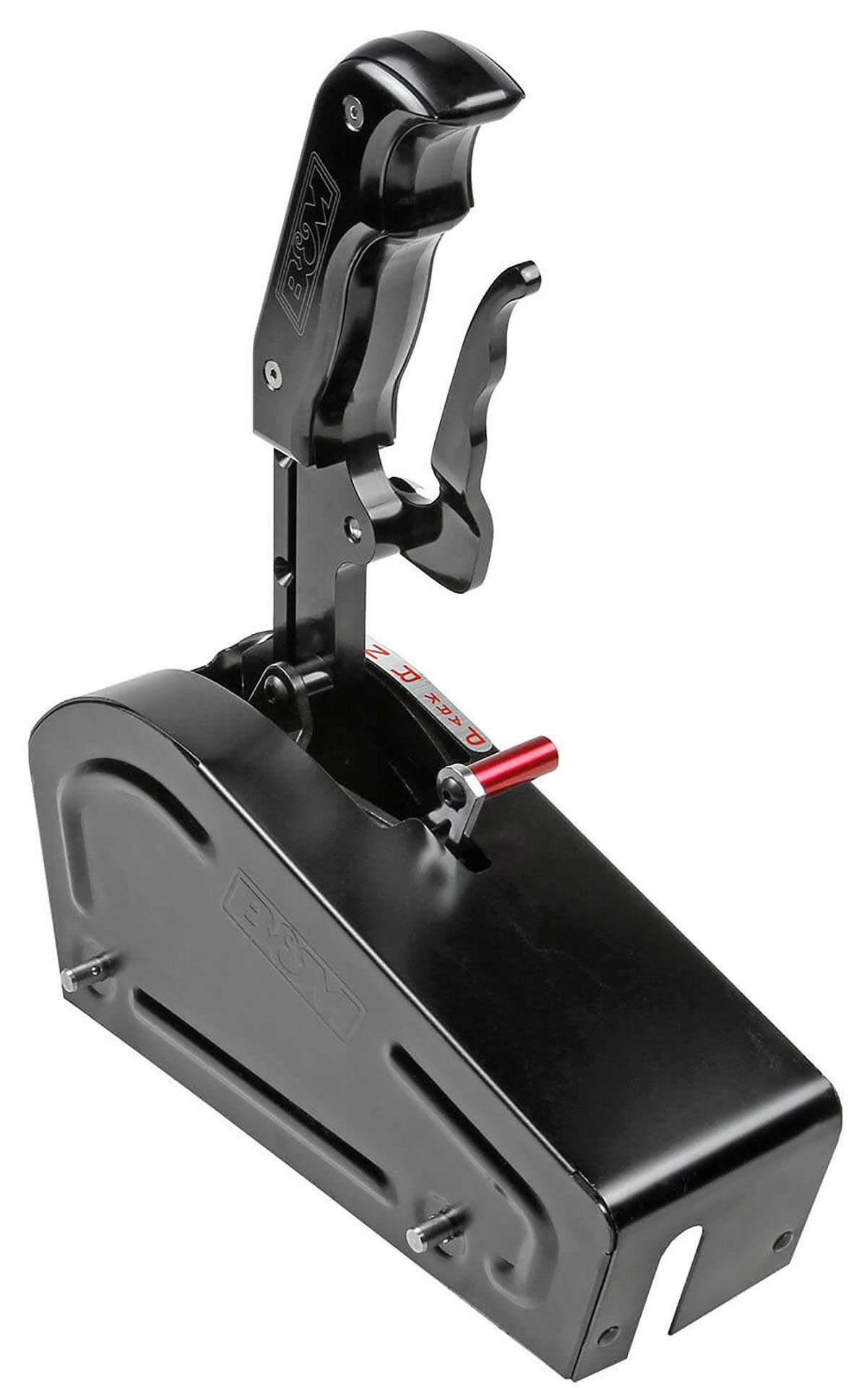 B&M Gate Shifter, Magnum Grip Stealth Pro Stick, Universal 2, 3 & 4-speed Compatible (BM81052)