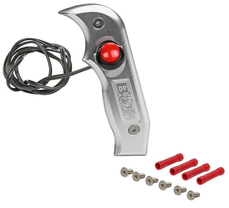 B&M Grip Side Plate with 12V button, For Magnum Grip Shifters (BM81060) BM81060