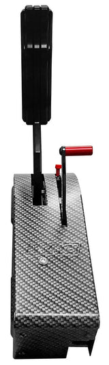 B&M Ratchet Shifter, Magnum Grip Stealth Carbon Pro Ratchet, Universal 3 & 4-speed Compatible (BM81119)