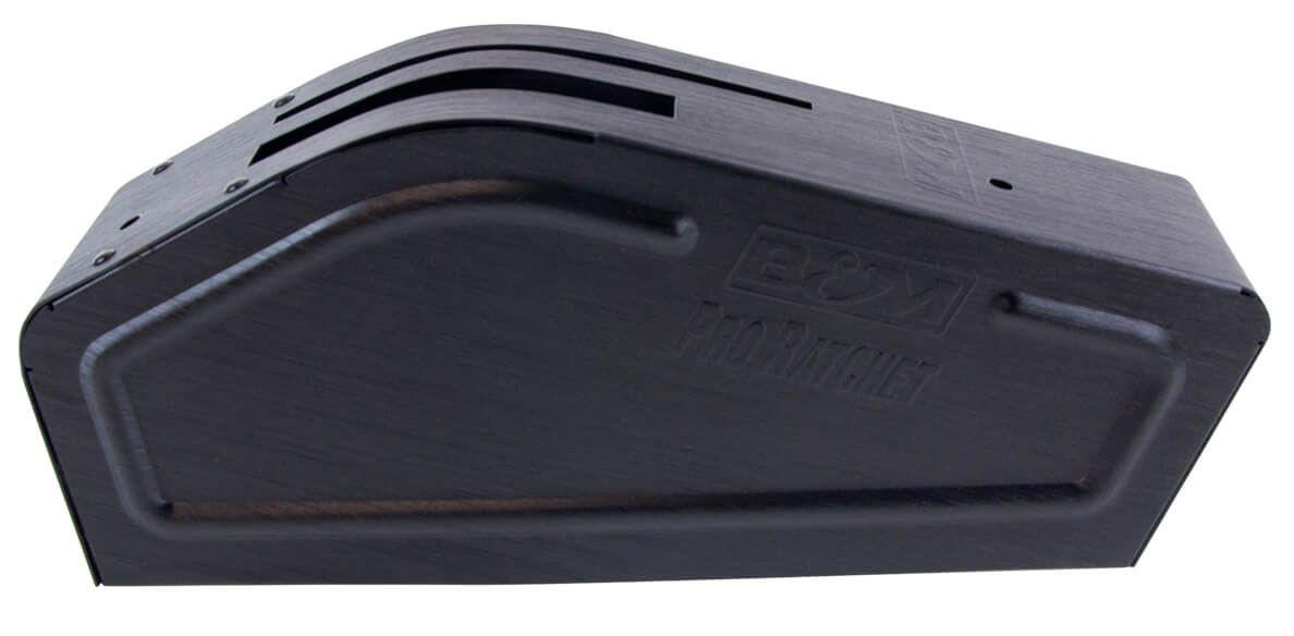 B&M Shifter Cover, Pro Ratchet, Black Anodised Aluminium Finish (BM81122)