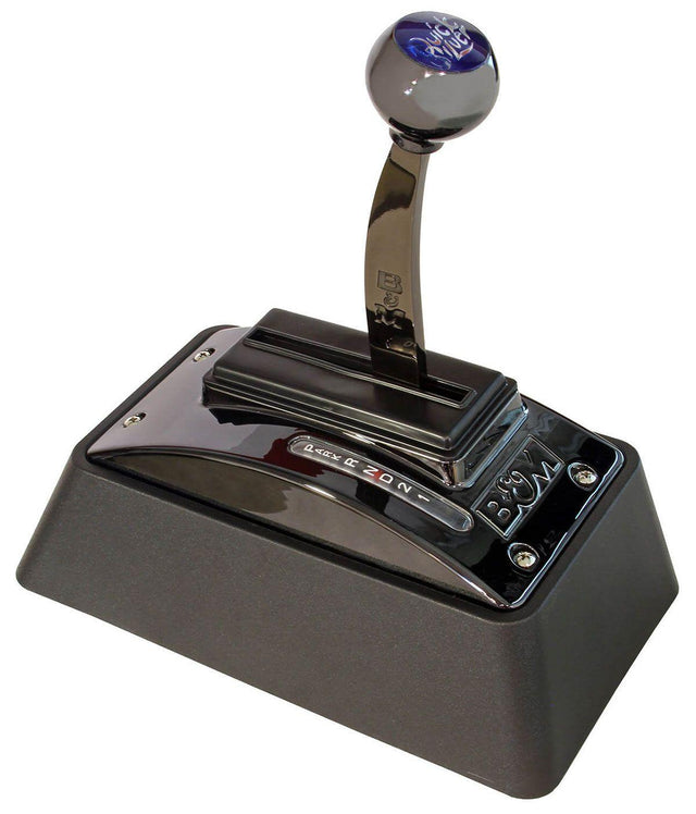 B&M Automatic Shifter, Quicksilver, Black Chrome, For Chevrolet, Mopar, For Ford, For Lincoln, For Mercury, Each (BM81683) BM81683
