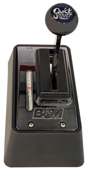 B&M Automatic Shifter, Quicksilver, Black Chrome, For Chevrolet, Mopar, For Ford, For Lincoln, For Mercury, Each (BM81683)