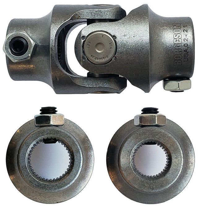 Borgeson Steel Single Needle Bearing Universal Joint (BOR013418) BOR013418