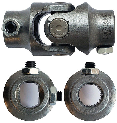 Borgeson Steel Single Needle Bearing Universal Joint (BOR014925) BOR014925
