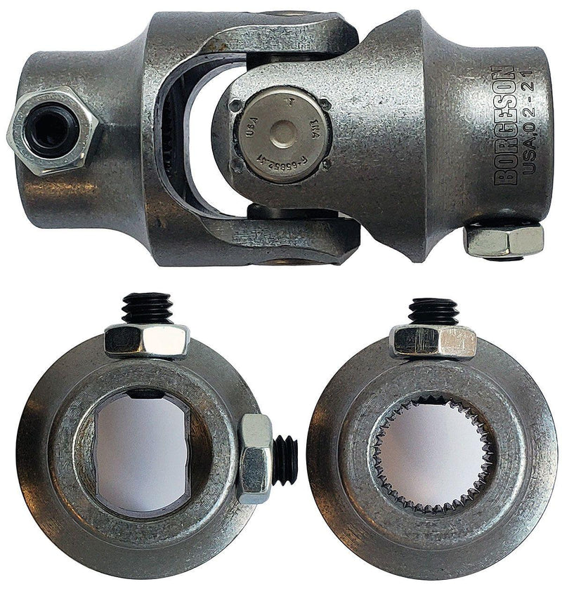 Borgeson Steel Single Needle Bearing Universal Joint (BOR014925) BOR014925