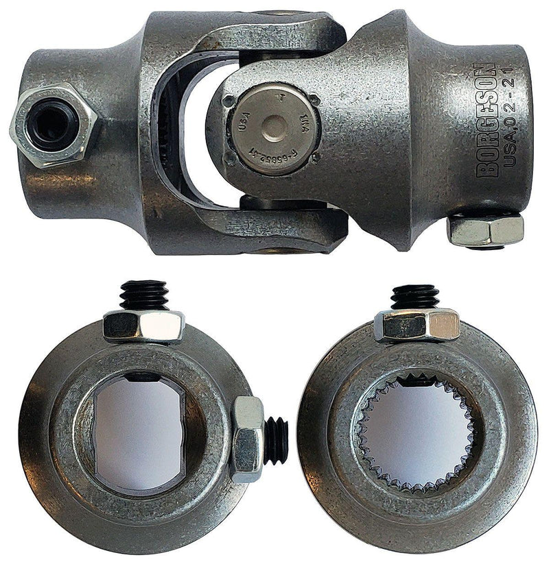 Borgeson Steel Single Needle Bearing Universal Joint (BOR014931) BOR014931