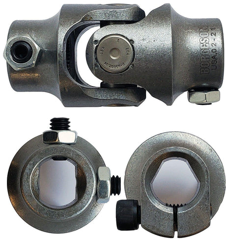 Borgeson Steel Single Needle Bearing Universal Joint (BOR014955) BOR014955