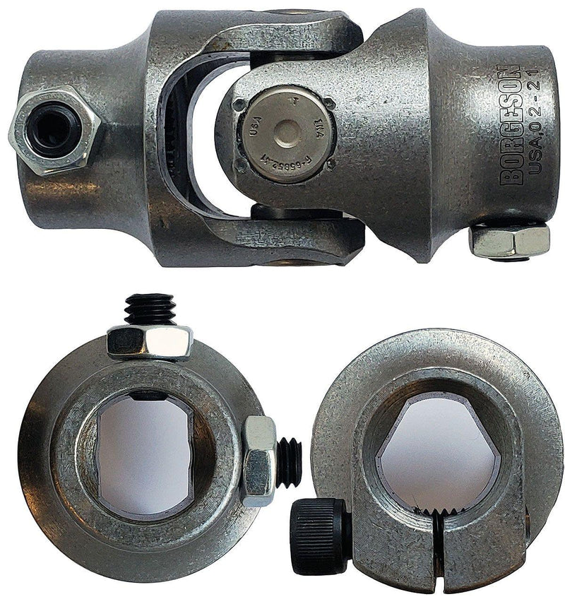 Borgeson Steel Single Needle Bearing Universal Joint (BOR014955) BOR014955