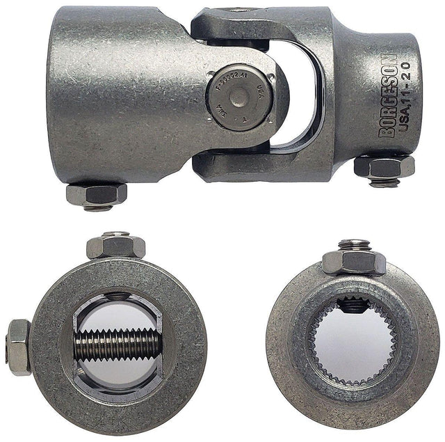 Borgeson Stainless Steel Single Needle Bearing Universal Joint (BOR113452) BOR113452