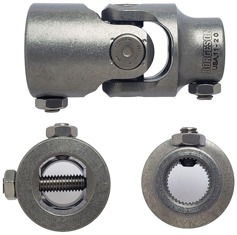 Borgeson Stainless Steel Single Needle Bearing Universal Joint (BOR113452) BOR113452