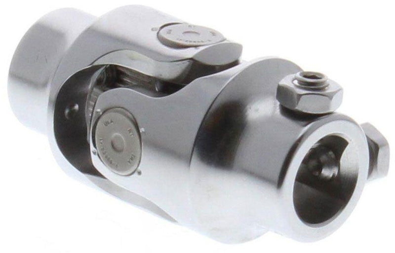 Borgeson Polished Stainless Steel Single Needle Bearing Universal Joint (BOR123449) BOR123449