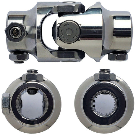 Borgeson Polished Stainless Steel Single Needle Bearing Universal Joint (BOR124909) BOR124909