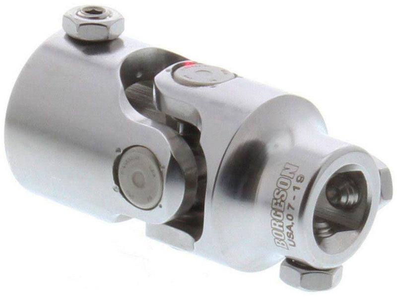 Borgeson Polished Stainless Steel Single Needle Bearing Universal Joint (BOR124952) BOR124952