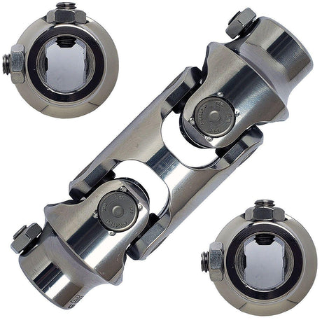 Borgeson Polished Stainless Steel Double Needle Bearing Universal Joint (BOR144949) BOR144949
