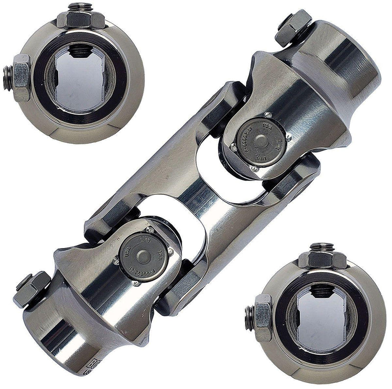 Borgeson Polished Stainless Steel Double Needle Bearing Universal Joint (BOR144949) BOR144949