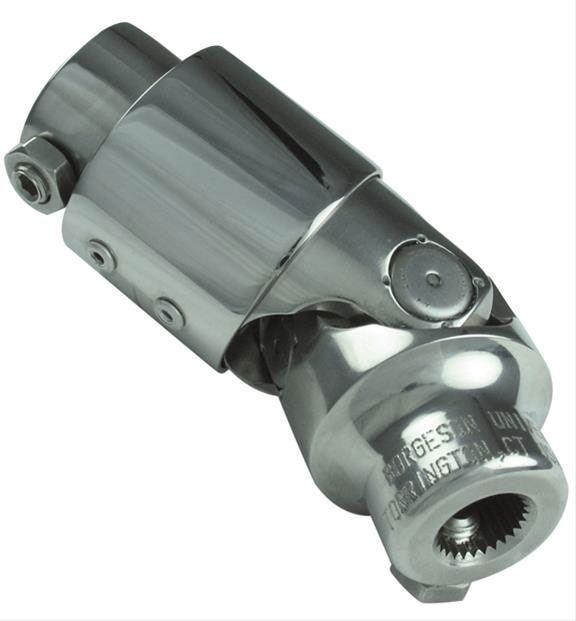 Borgeson Polished Stainless Steel Vibration Reducer/Universal Joint Combination (BOR164949) BOR164949