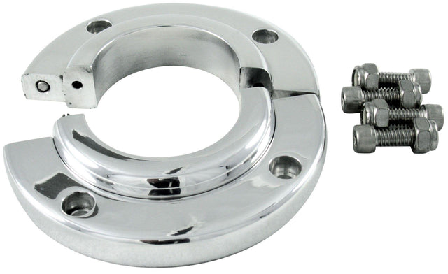 Borgeson Polished Billet Aluminium Split Swivel Floor Mount (BOR909008) BOR909008