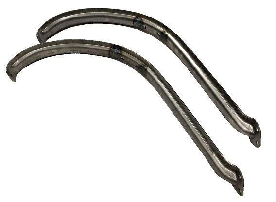 Brookville 1930-31 Model A Front Fender Braces (BRA-188-BBR) BRA-188-BBR