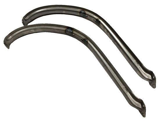 Brookville 1930-31 Model A Front Fender Braces (BRA-188-BBR)