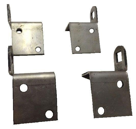 Brookville 28-31 Pickup Bed Tailgate Hinges (4 Piece Set) (BRA-961A)