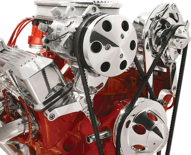 Billet Specialties Top Mount A/C Compressor Bracket, Polished (BS10221) BS10221